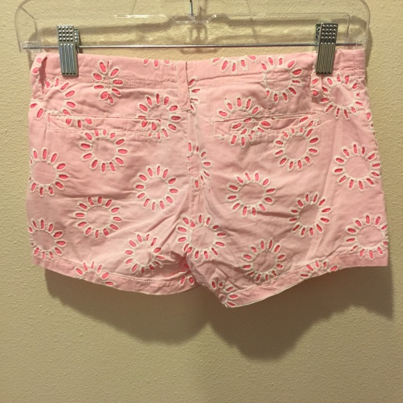 Light Pink Patterned Shorts - Picture 3 of 5